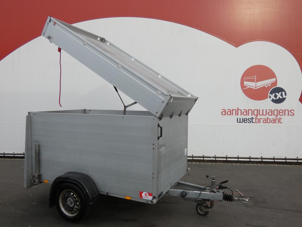 Anssems Gesloten aanhangwagen enkelas 211x126x83cm 750kg